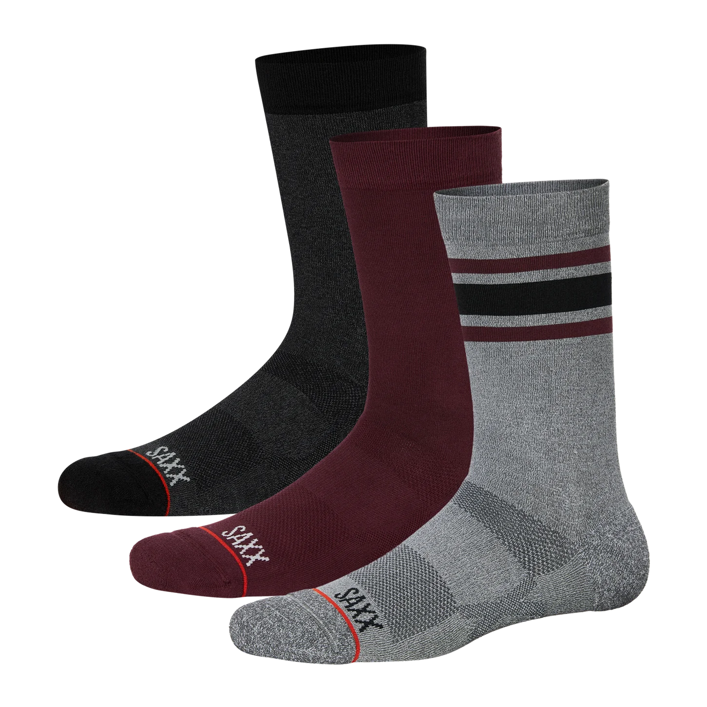 SAXX | Whole Package Crew Socks | 3 Pair Pack