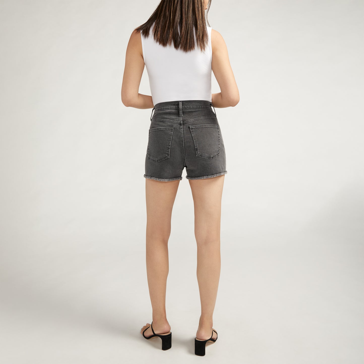SILVER JEANS | Highly Desirable Short | BOA545 Black