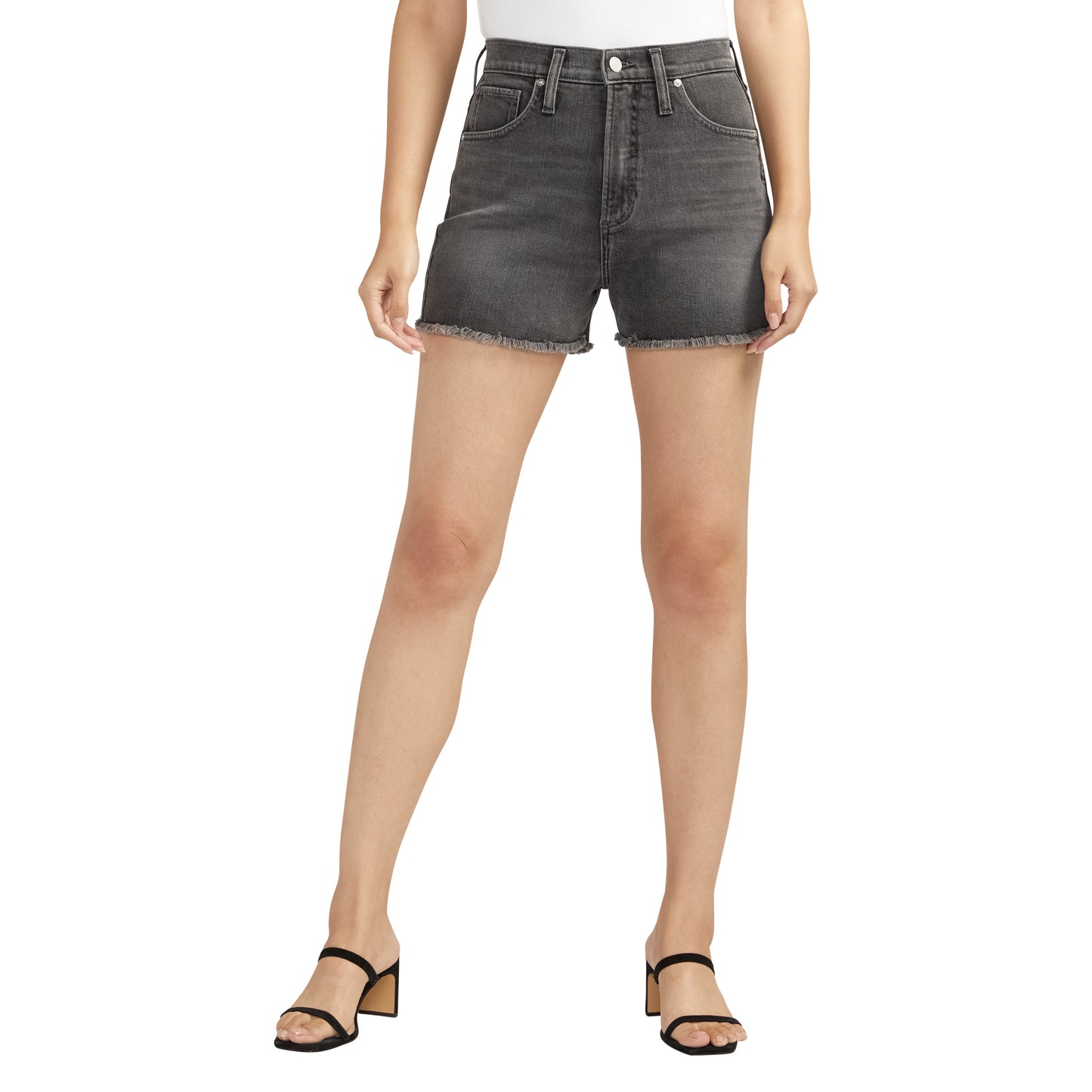 SILVER JEANS | Highly Desirable Short | BOA545 Black