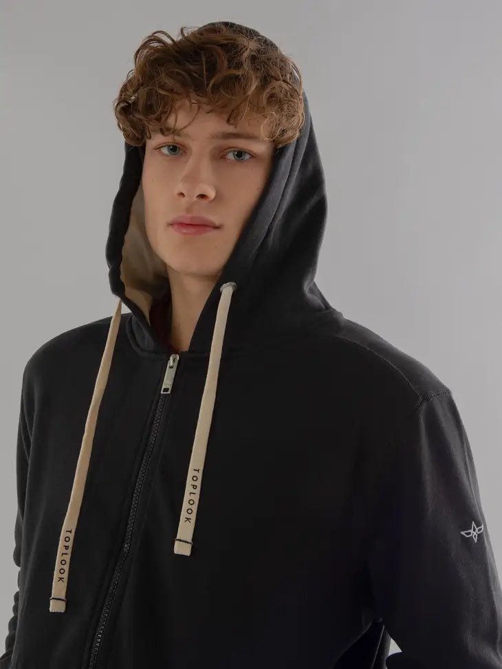 Full Zip Sweatshirt Hoodie - 3 Colours