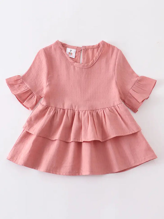 Ruffle Tiered Top - 2 Colours