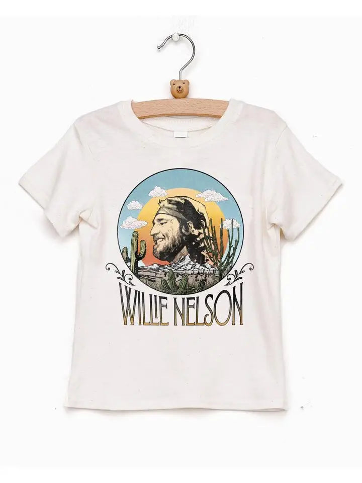 Willie Nelson In The Sky Graphic T-Shirt