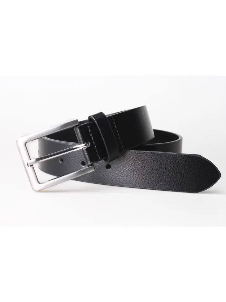 Grant Textured Leather Belt