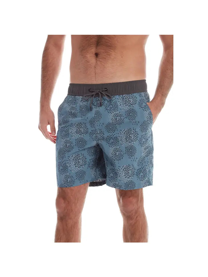 Abe Printed Swim Trunk