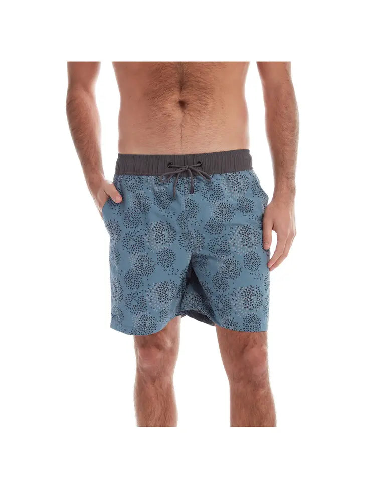 Abe Printed Swim Trunk