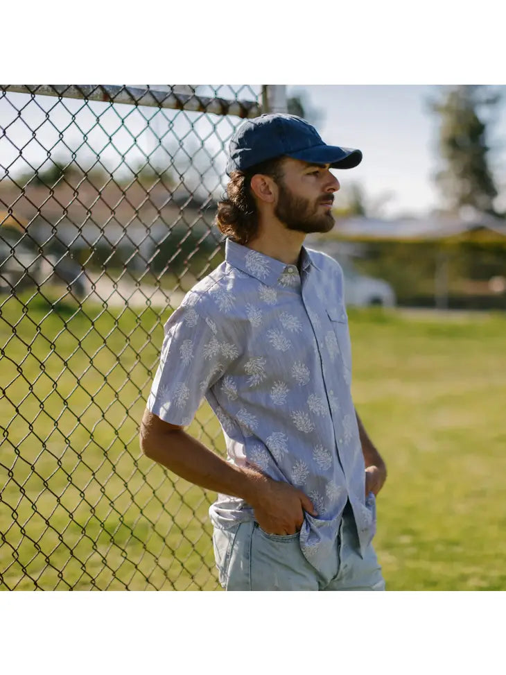 Alex Printed Button Down