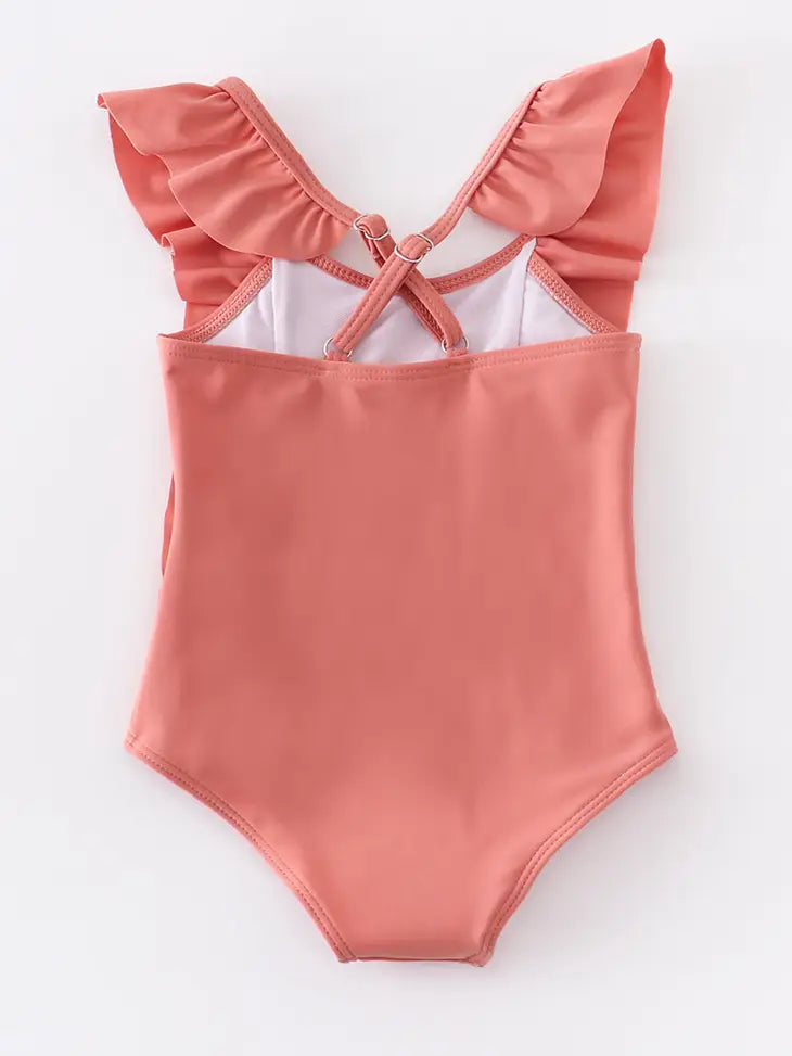 Ruffle Swimsuit -2 Colours