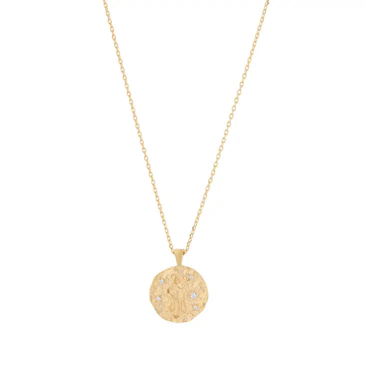 Emmanuelle Coin Necklace -Gold