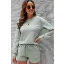 Casual Knitted 2 Piece Set - 2 Colours