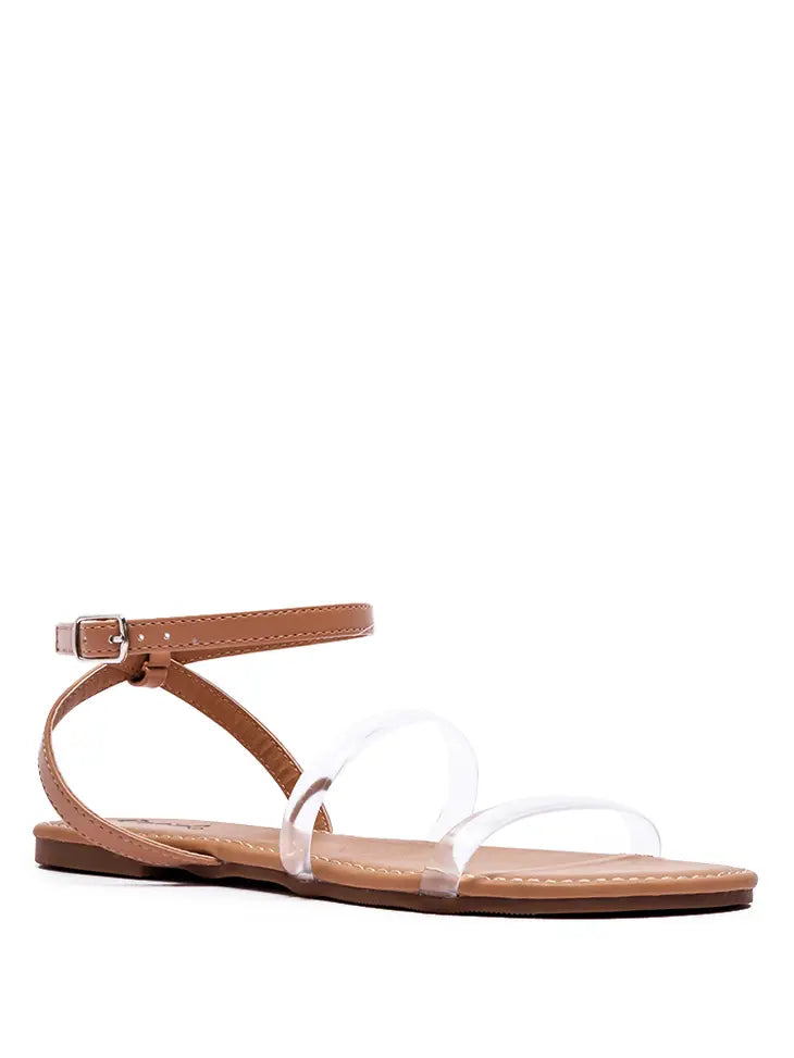 Zara Clear Strap Sandal