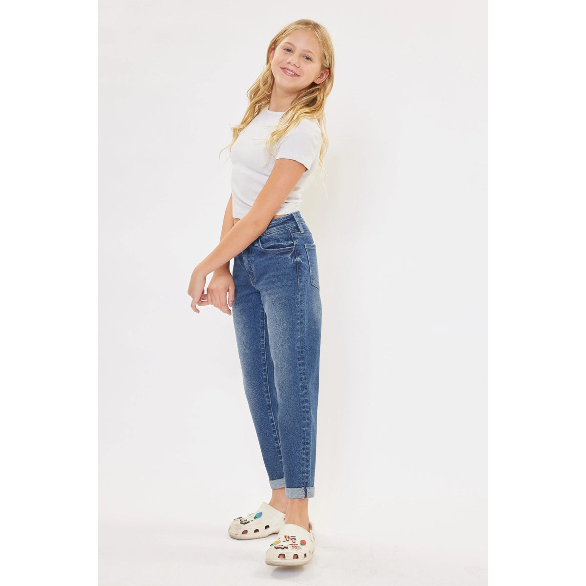 Kara Mini Mom Fit Jeans