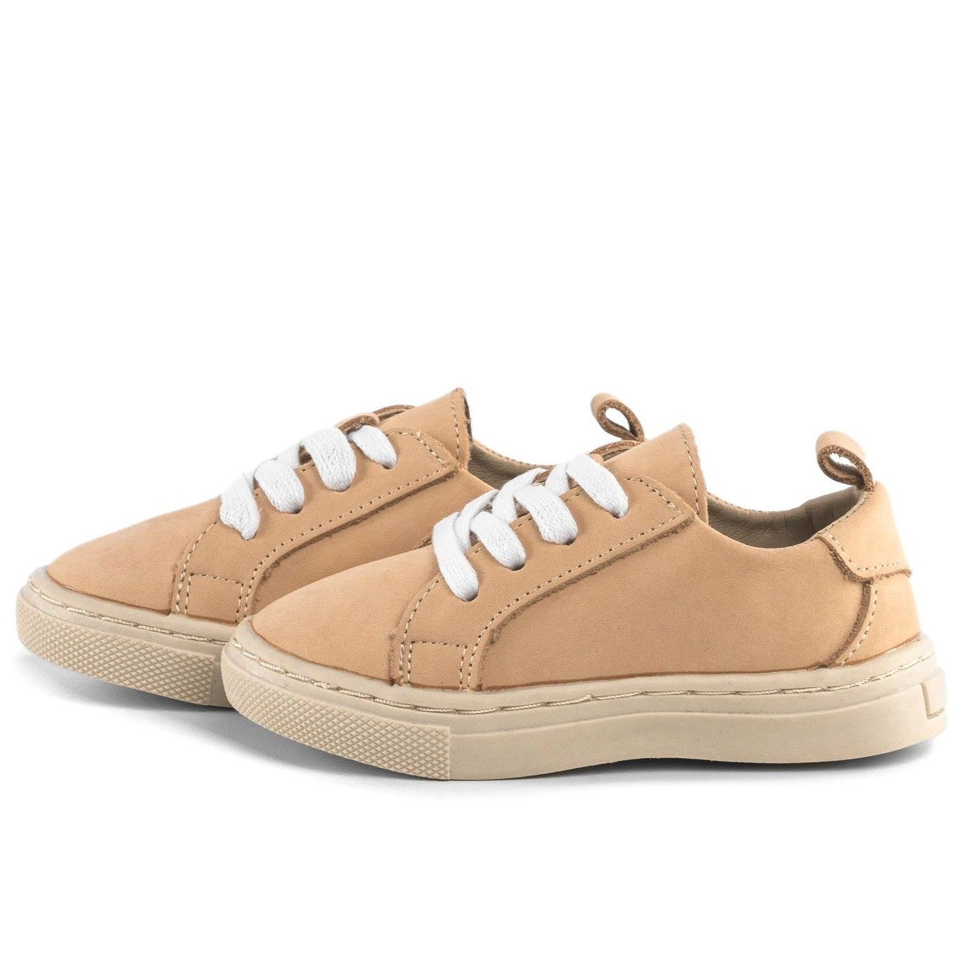 Low Top Tan Sneakers