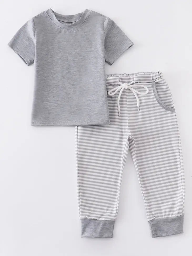 Striped Kids Set - 2 Colours