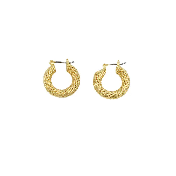 Romy Hoops -Gold