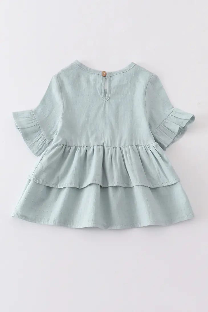 Ruffle Tiered Top - 2 Colours