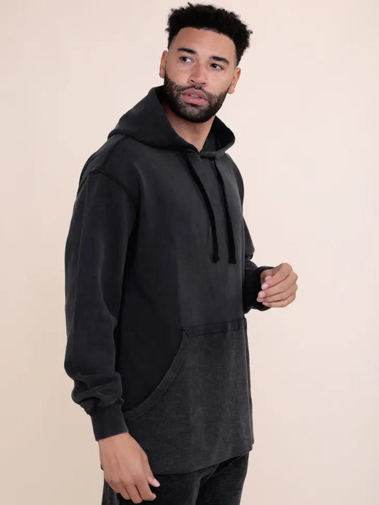 Mineral Wash Hoodie | Oversized Fit