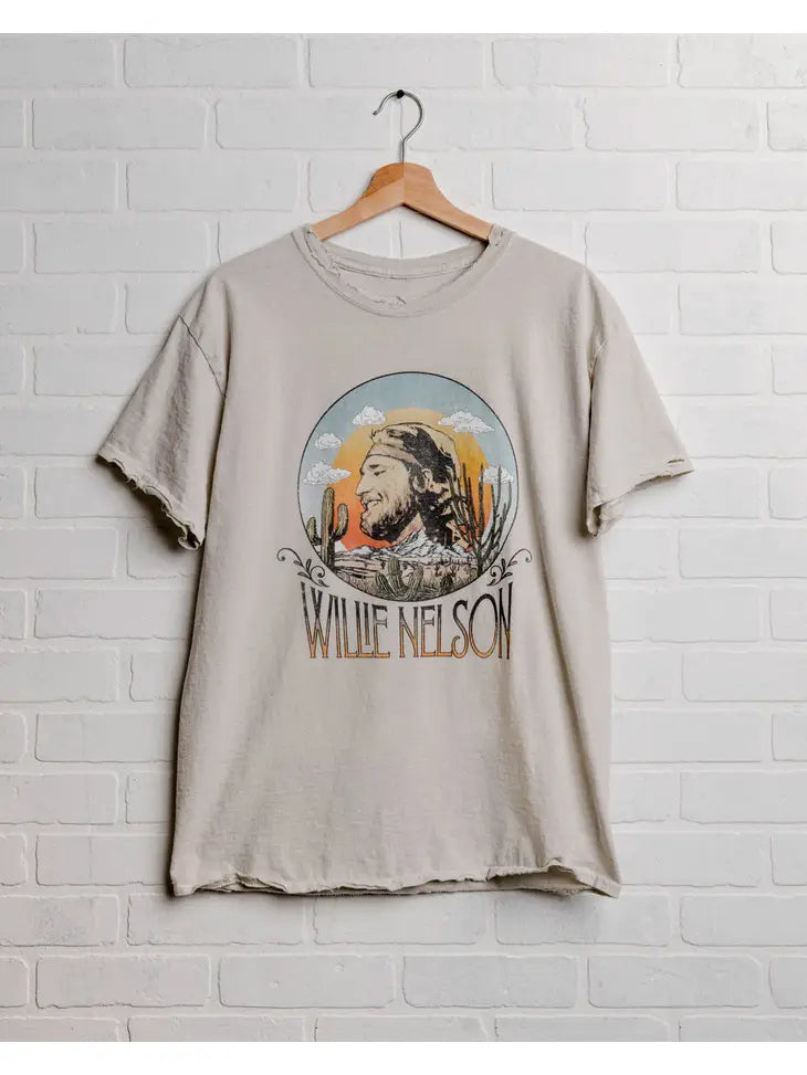 UNISEX - Willie Nelson In The Sky Graphic T-Shirt