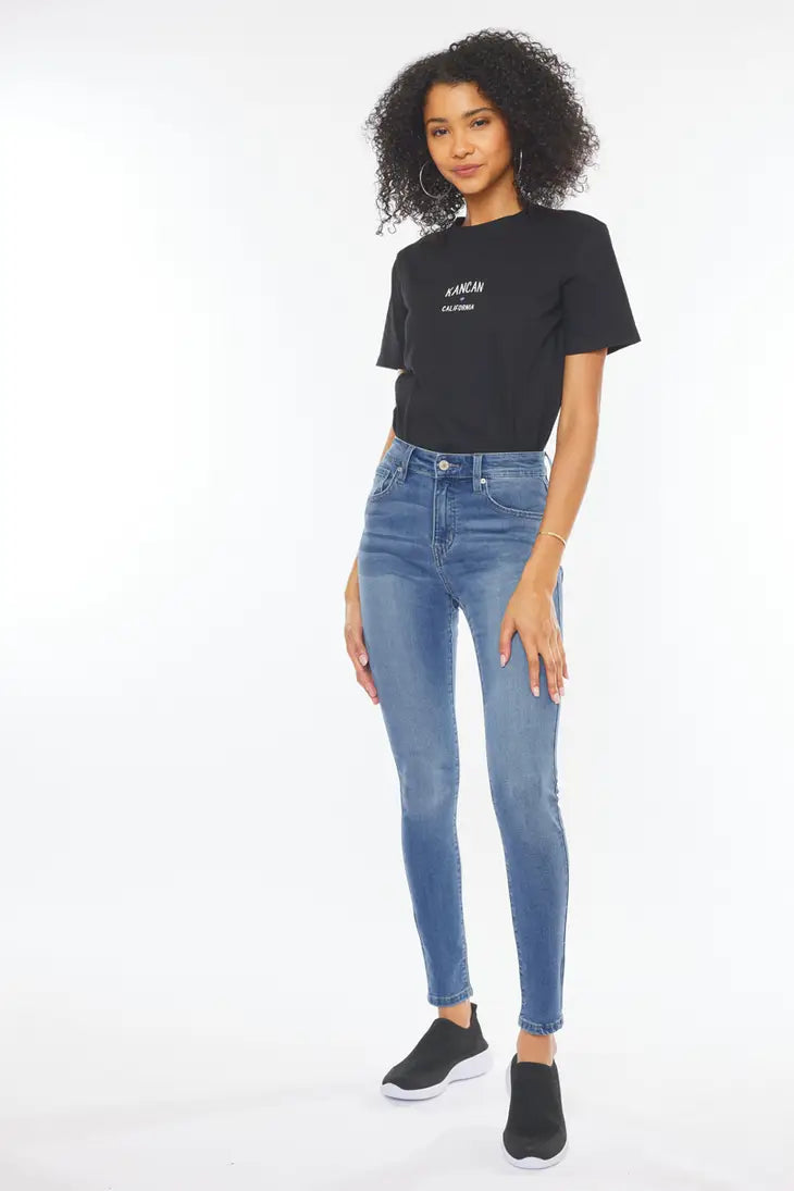 KAN CAN - Tia High Rise Skinny Jean