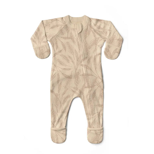 Wheat Organic Cotton Onesie