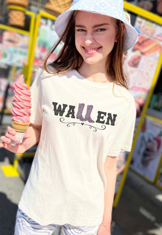 Wallen Graphic Print Tee