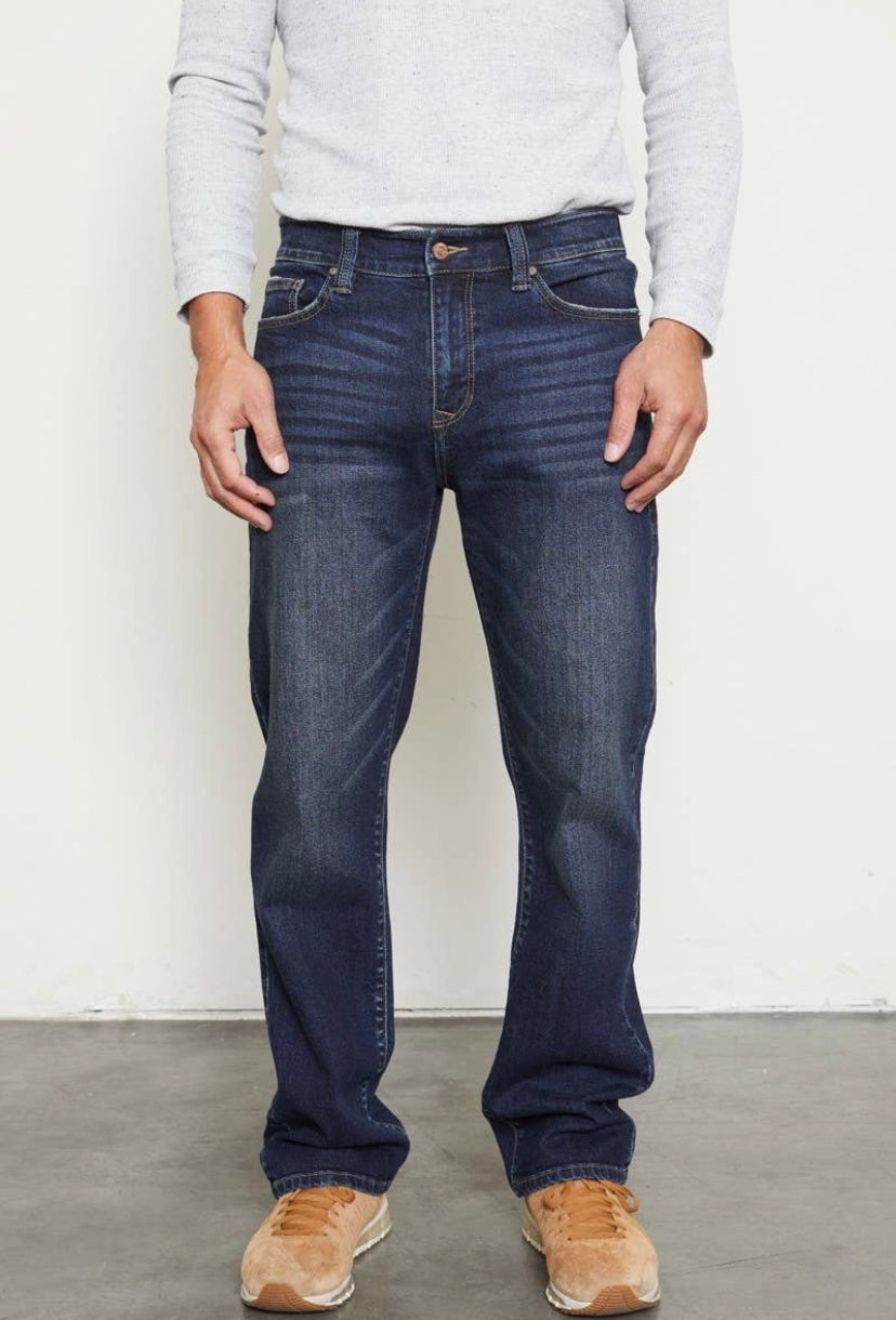 Wells Regular Fit Jeans Faded Blue