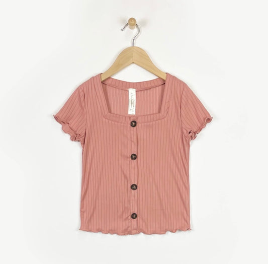 Button Down T-Shirt