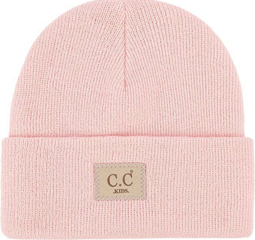 Kids Patch Beanie - 5 Colours