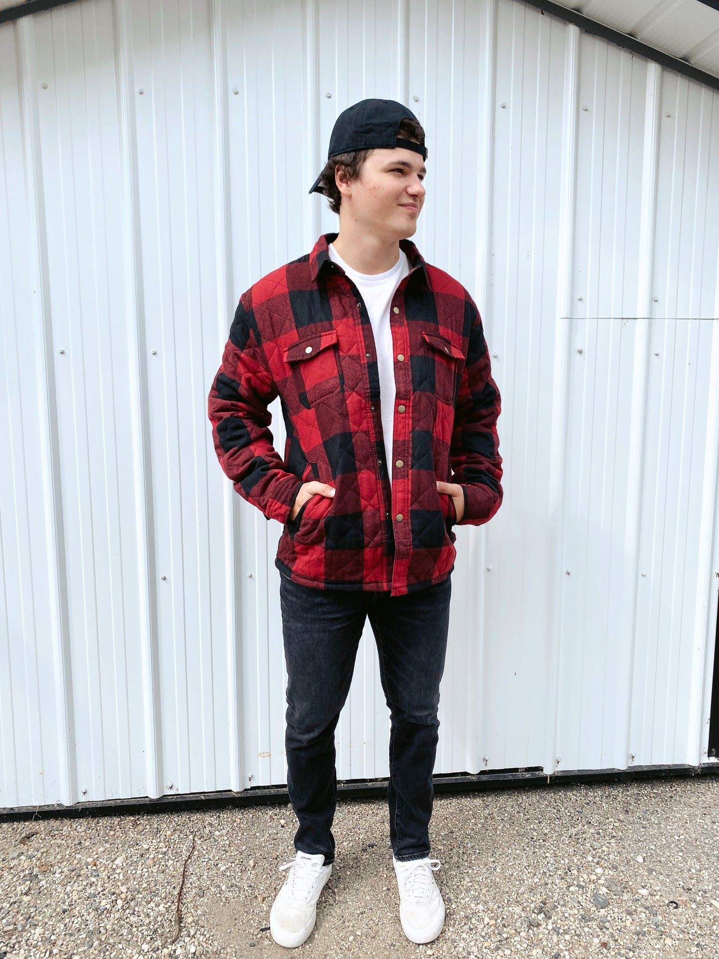 Leon Quilted Flannel