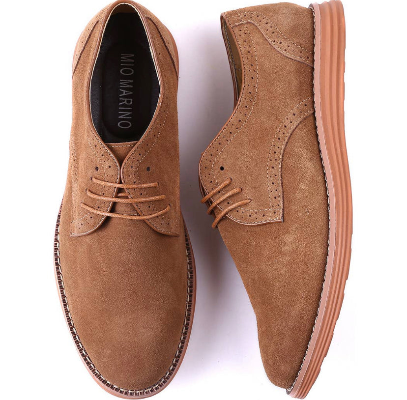 Suede Oxford Shoes