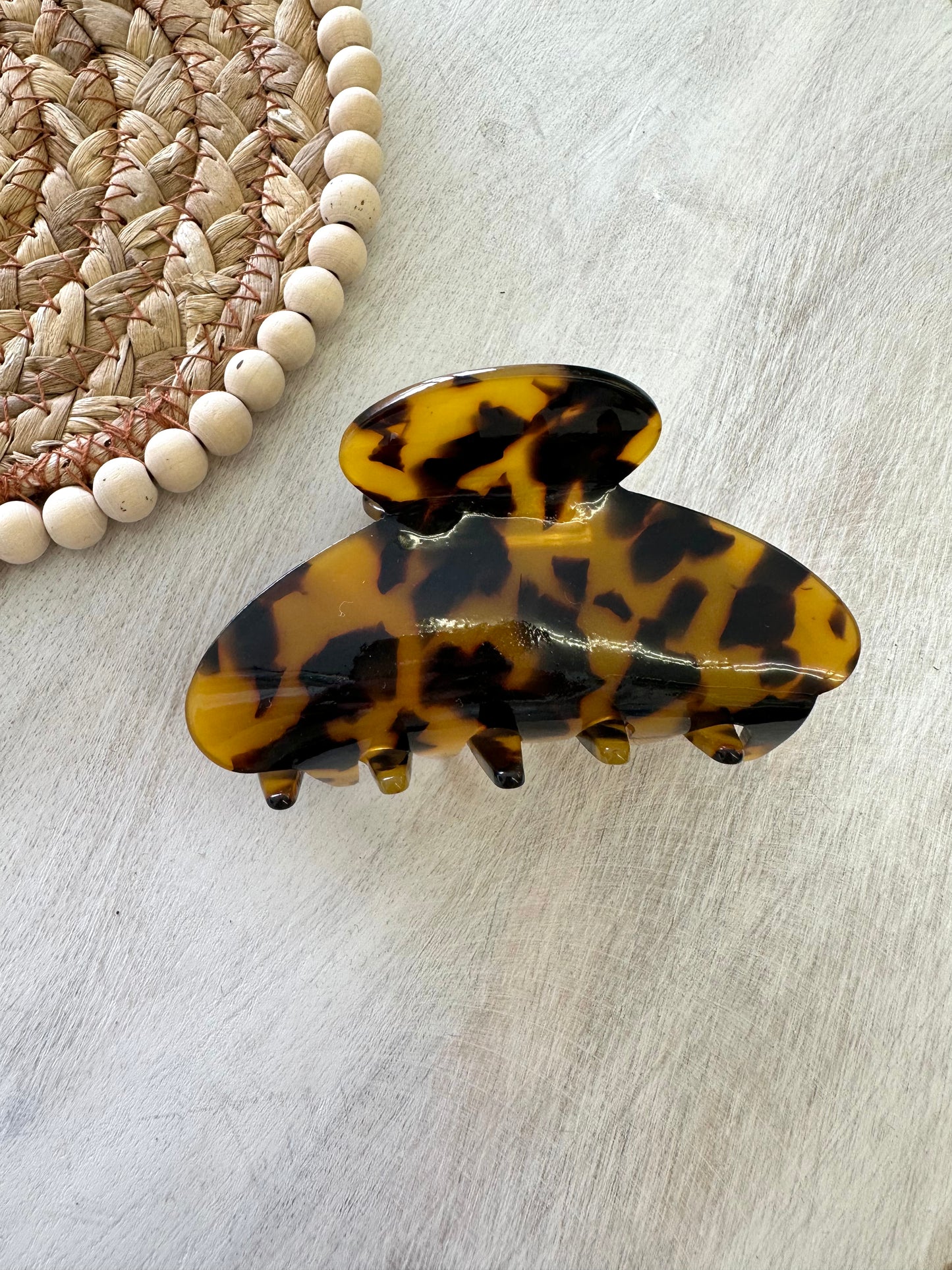 Tortoise Hair Clip - 3 Color Options