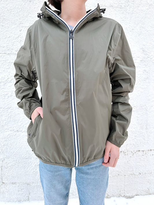 Full Zip Windbreaker | Olive