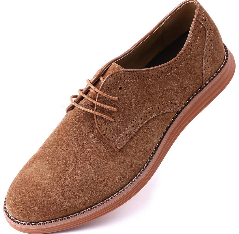 Suede Oxford Shoes