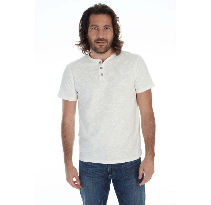 Short Sleeve Henley