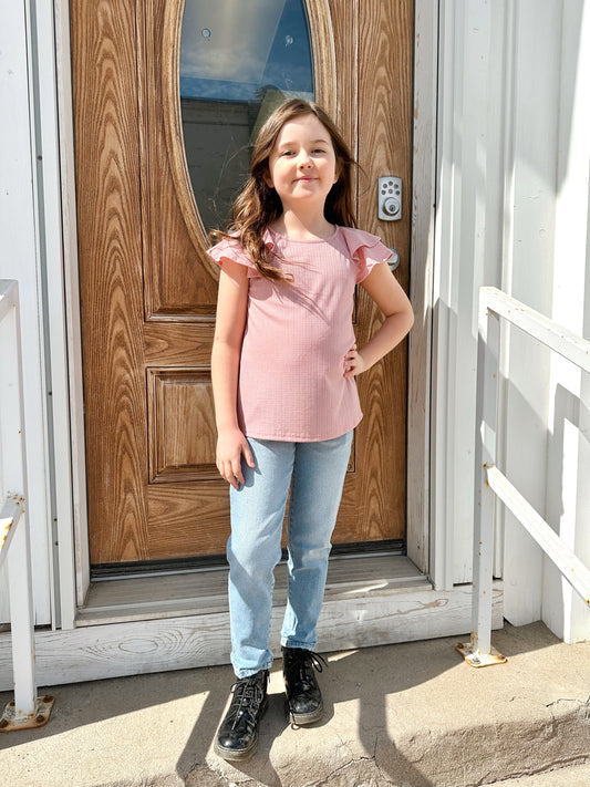 Des Ruffle Top