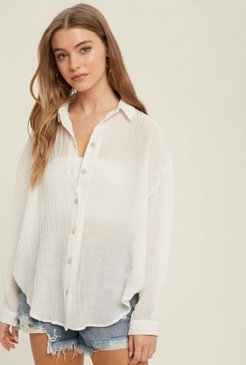 Button Down Blouse