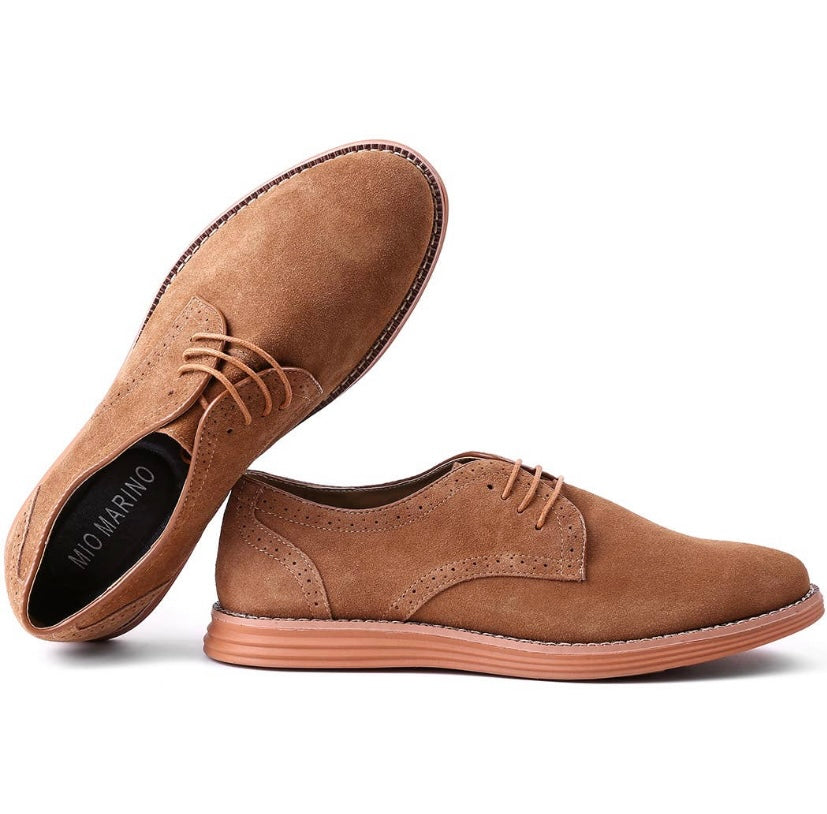 Suede Oxford Shoes