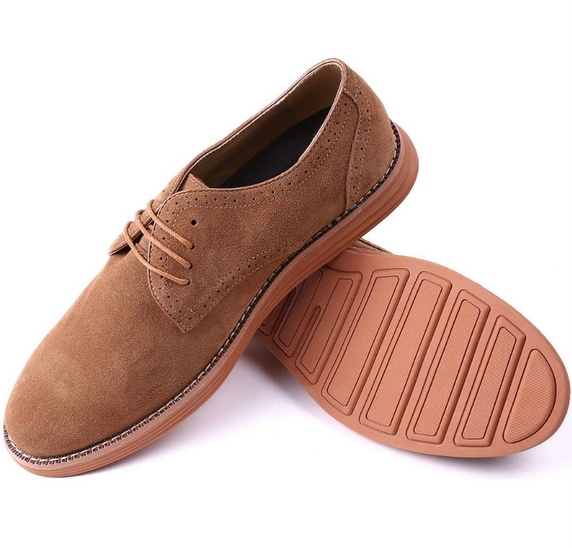 Suede Oxford Shoes