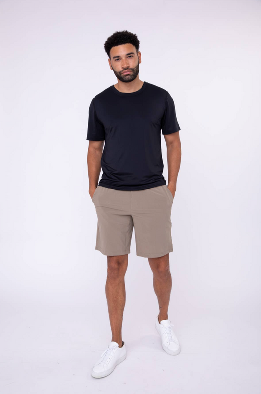 Jake Drawstring Shorts with Pockets - 2 Colours