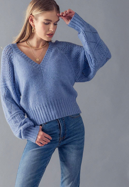 Three Kinds Pullover Sweater