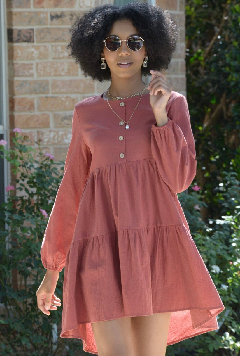 Button-Up Clara Dress