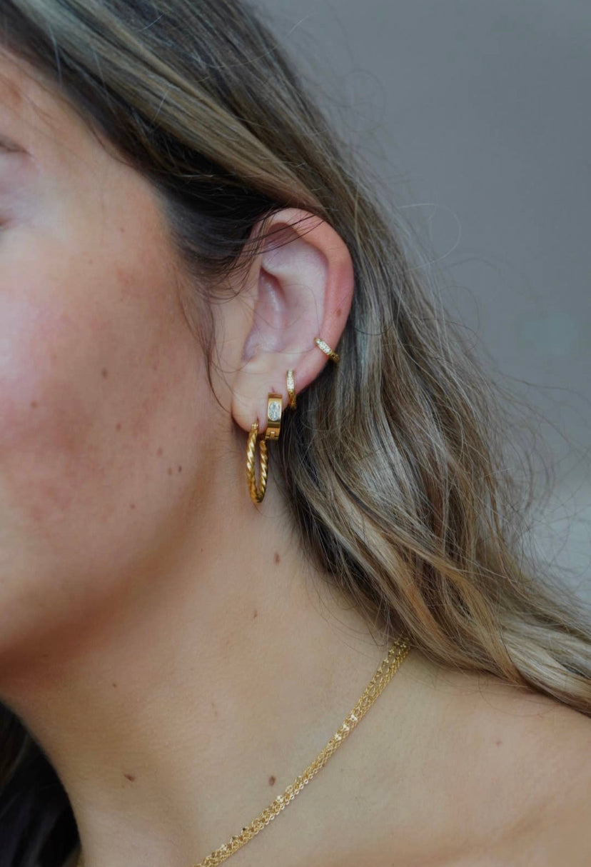 Amber Hoops