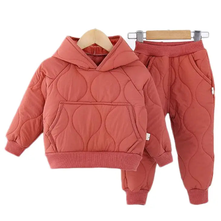 Quilted Outdoor Puffer Set - 2 Colours